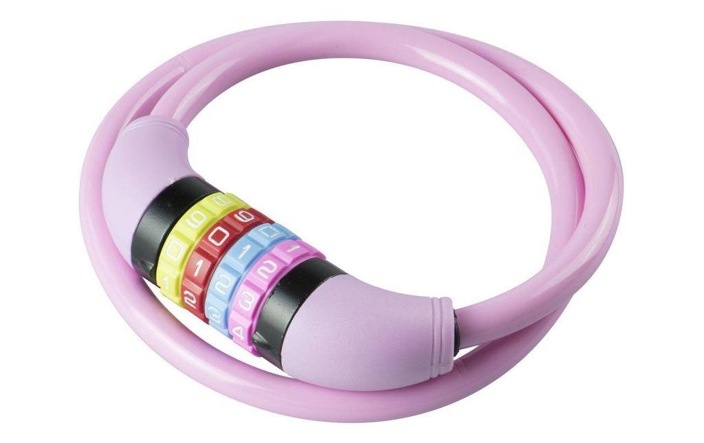 Burgwächter Antivol pour vélo 210 C 65 Girls 65 cm, Pink