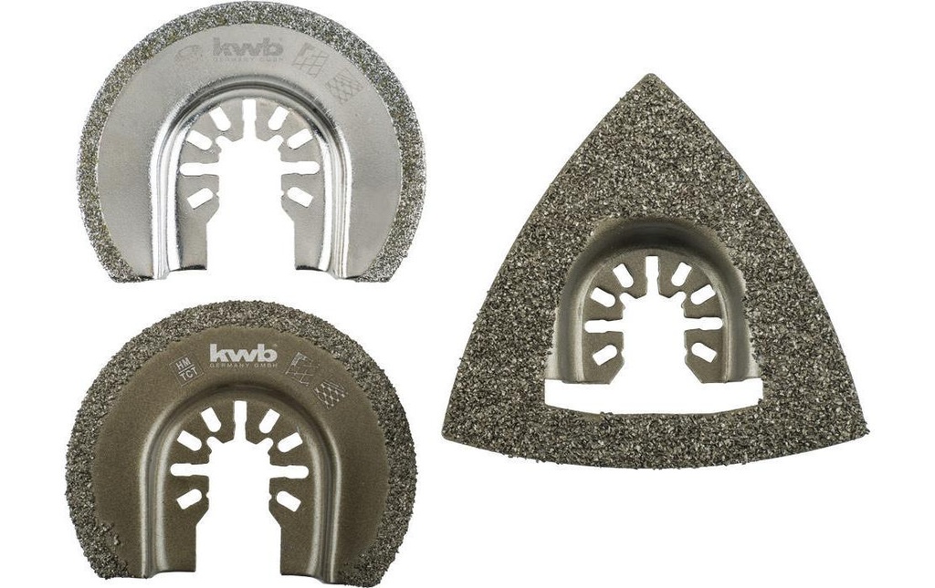 kwb Jeux d’accessoires Réparation de carrelage, 3 pièces