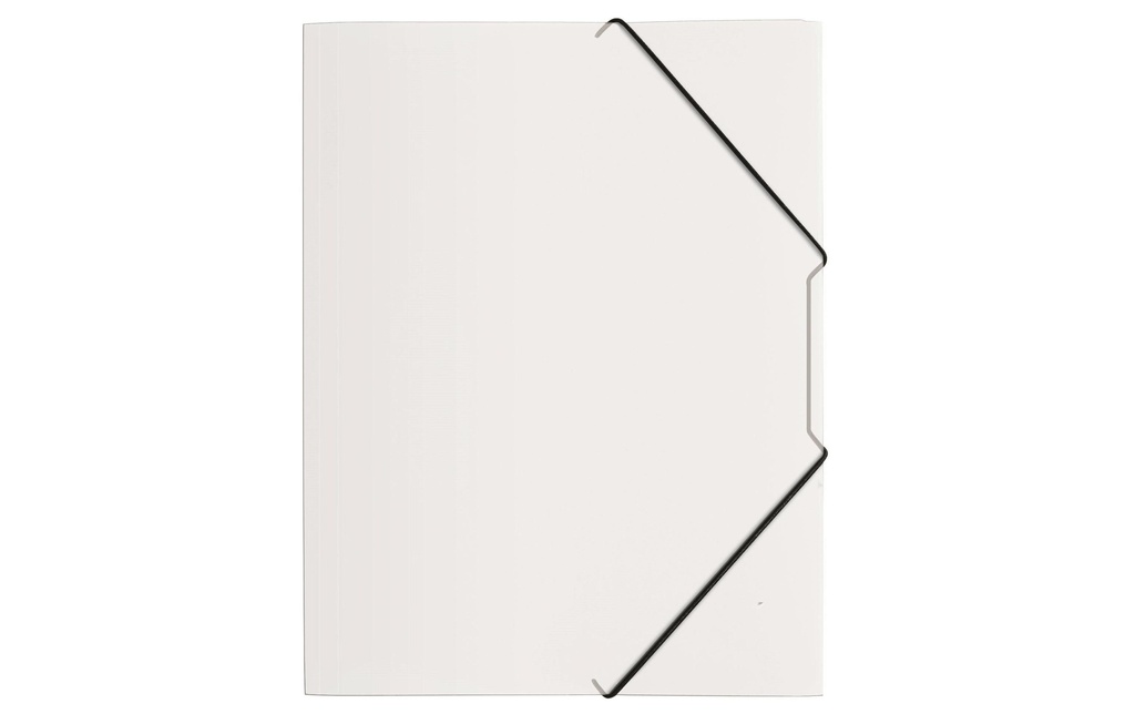 Pagna Portfolio à ruban élastique A4 PP Transparent