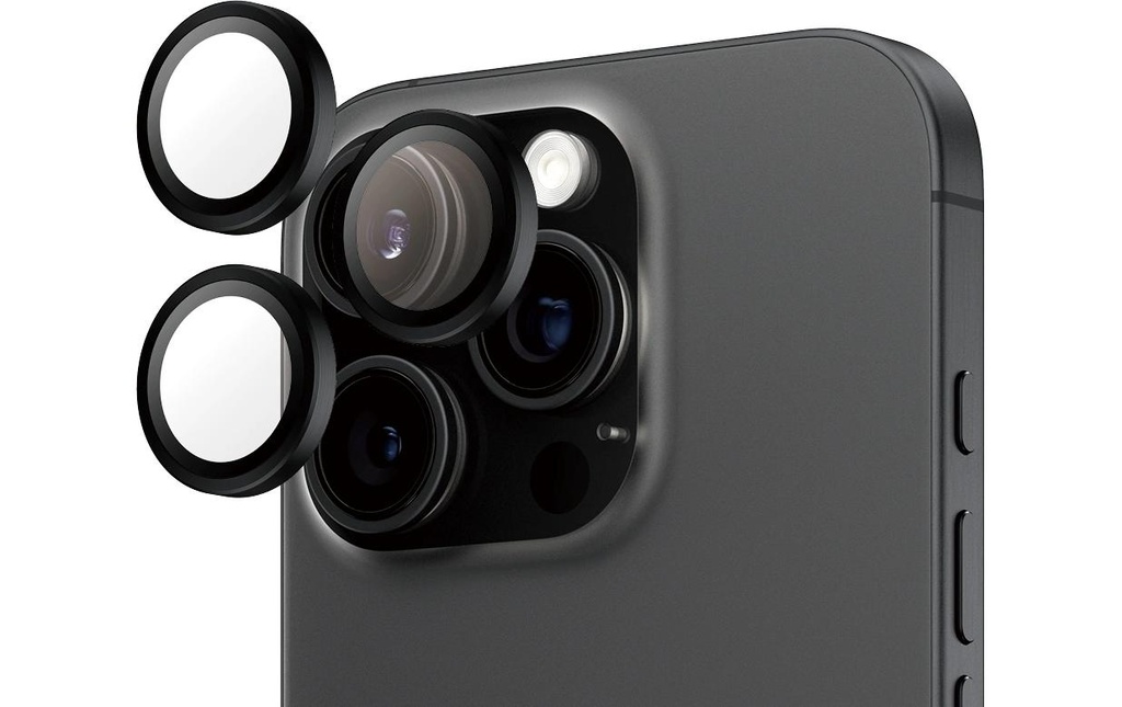 Panzerglass Protection de caméra PicturePerfect pour iPhone 16 Pro et 16 Pro Max
