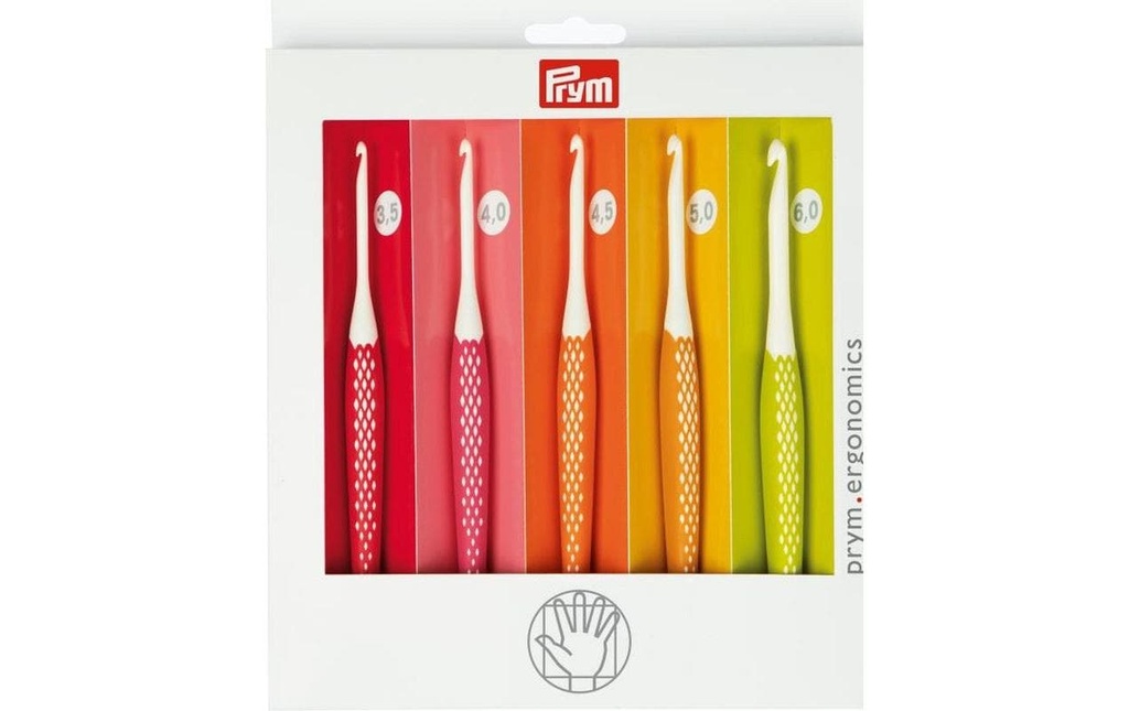 Prym Ergonomics Crochet Kit ergonomique 16 cm