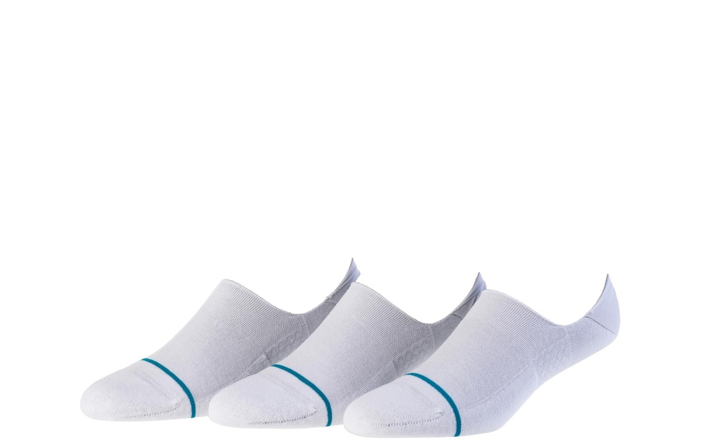 STANCE Chaussettes Onglet Athletic Blanc Lot de 3
