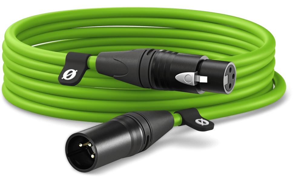 Rode Câble XLR XLRm-XLRf 6 m, Vert