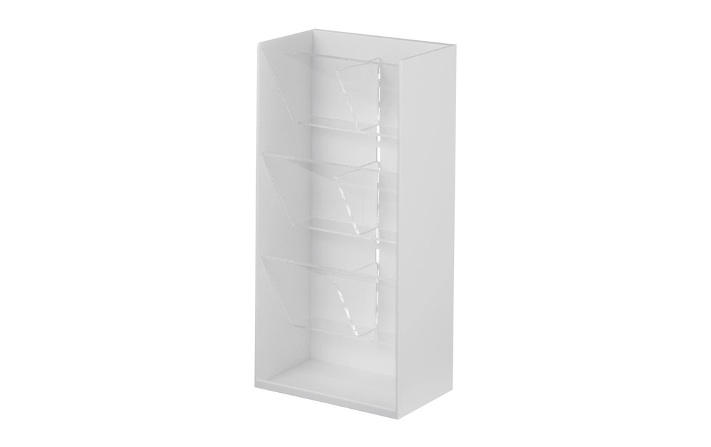 Yamazaki Supports pour ustensiles de salle de bains Tower Blanc