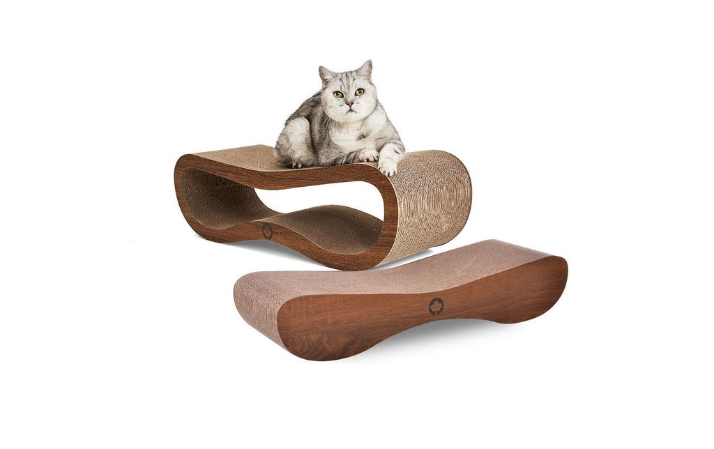 CanadianCat Meuble à gratter pour chat Set Orbit & Satellite Noix