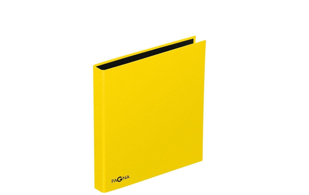Pagna Classeur à anneaux A5 Basic 3.5 cm, jaune