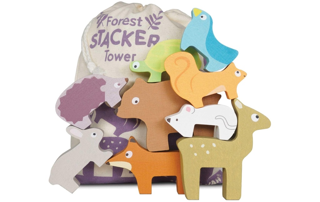 LE TOY VAN Jouet empilable Animaux de la forêt