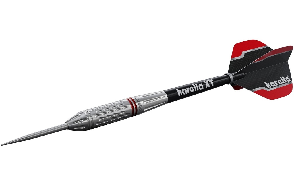 Karella Fléchettes Steeldart Commander 23g, 3 pièces – argent