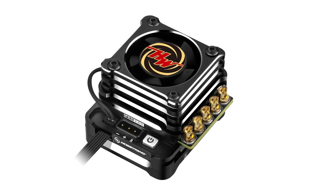Hobbywing Régulateur Brushless Xerun XD10 Pro, Drift, Noir, 100A, 2S