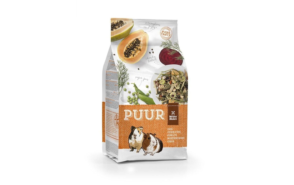Witte Molen Nourriture de base Puur Muesli gourmet pour cobayes, 2,5 kg