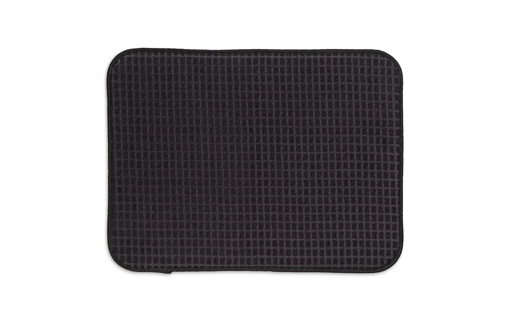 Kela Tapis égouttoir Rapida Noir, 50 x 38 cm