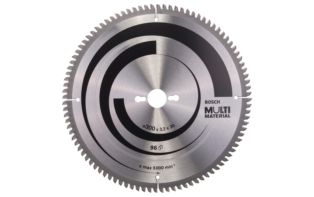 Bosch Professional Lame de scie circulaire Multi Material, 300 x 30 x 3.2 mm, Z 96
