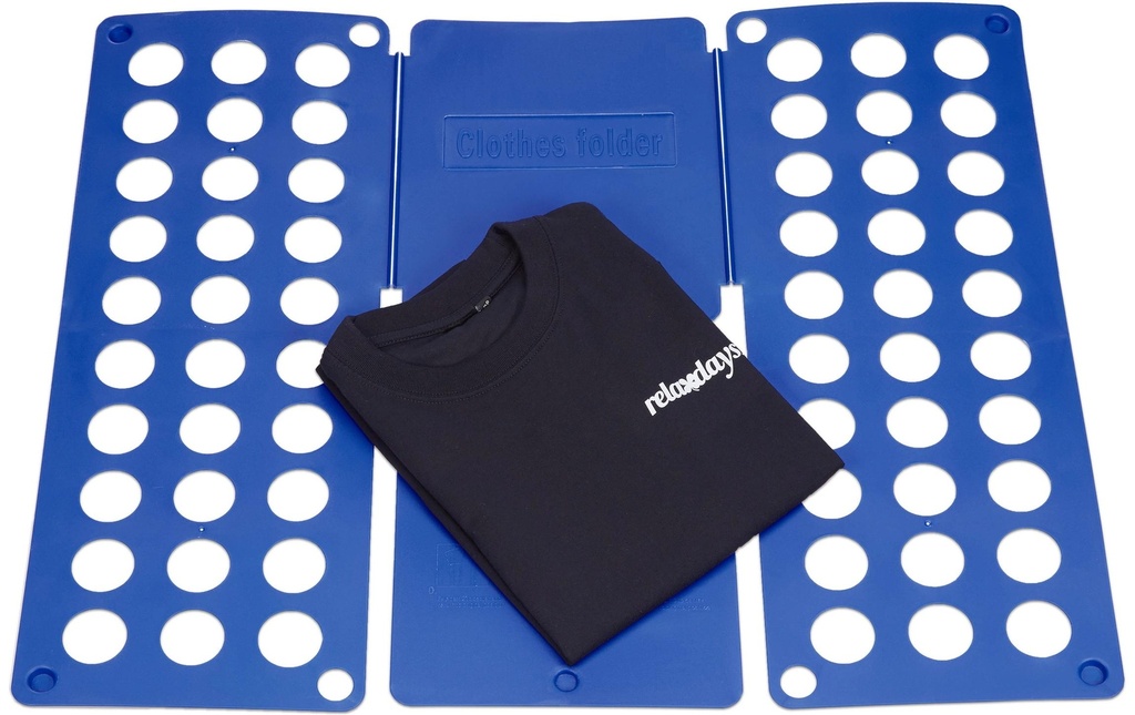 relaxdays Guide de pliage Bleu foncé