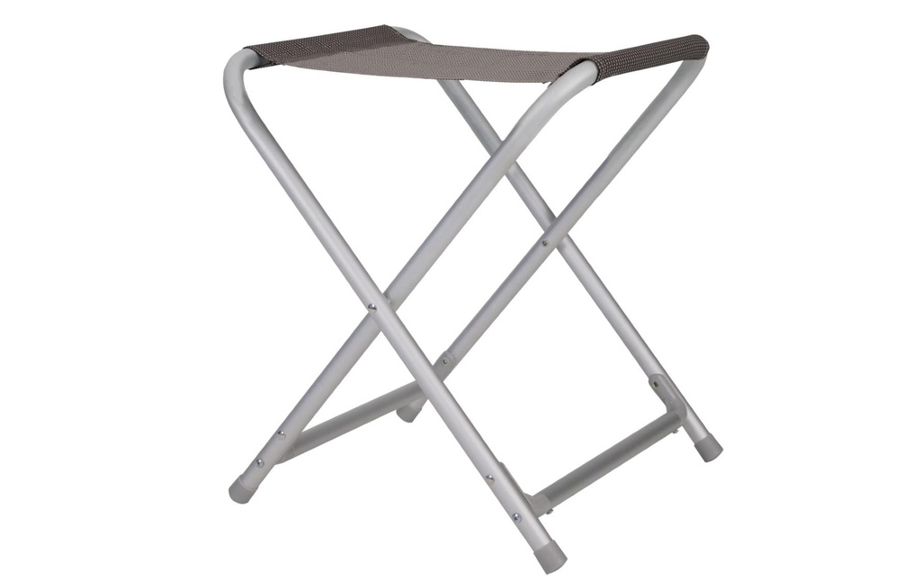 Eurotrail Tabouret de camping Rosas Gris