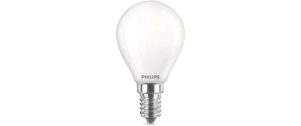 Philips Lampe LEDcla 40W E14 P45 WW FR ND Blanc chaud (WW)