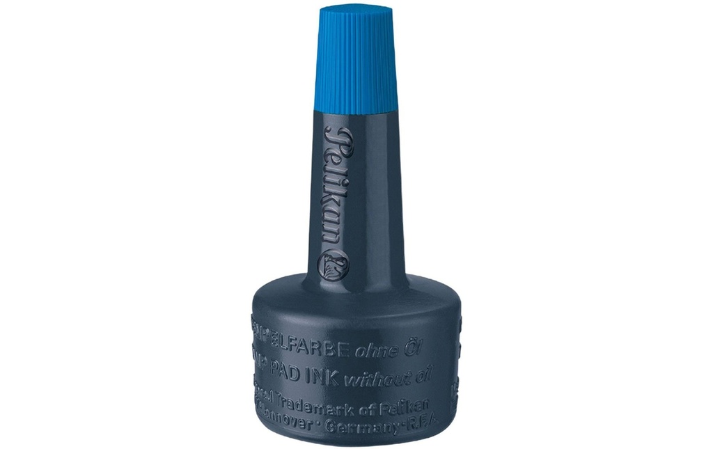 PELIKAN Encre à tampon s/huile bleu (28 pces)
