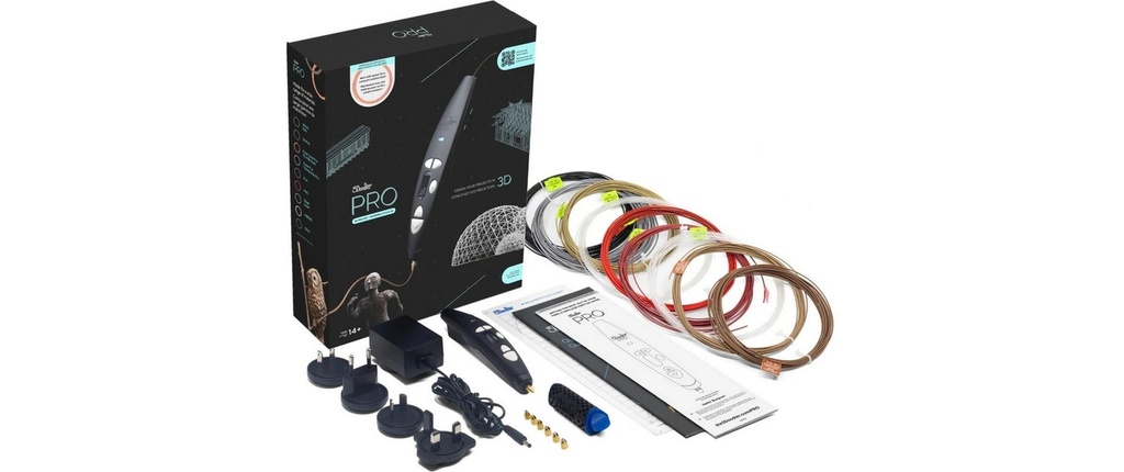 3Doodler penna 3D Pro III 7 pièces, noir