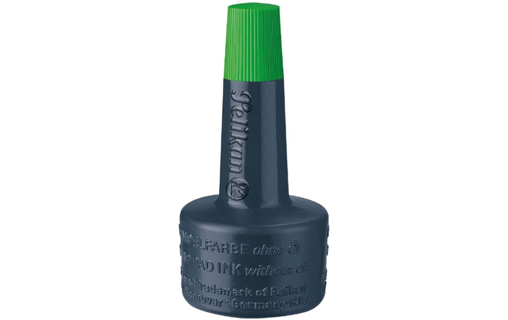 PELIKAN Encre à tampon s/huile vert (28 pces)