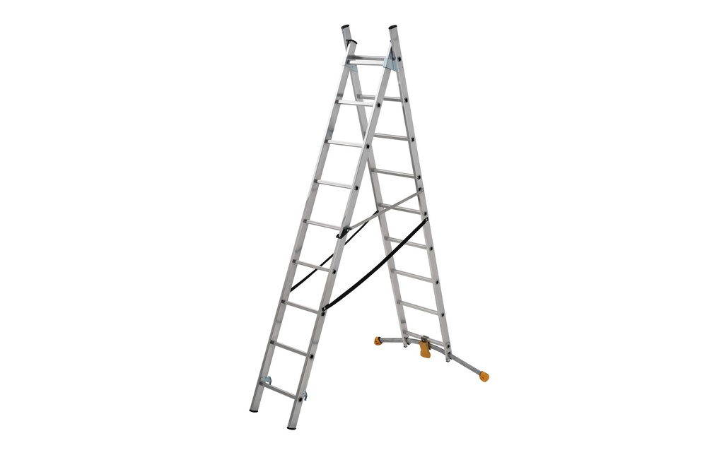 Hailo Echelle combinée HobbyLOT 2 x 9 échelons
