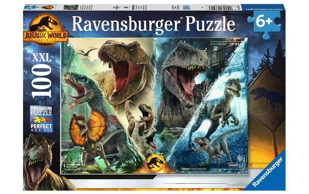 Ravensburger Jurassic World Dominion Espèces de dinosaures