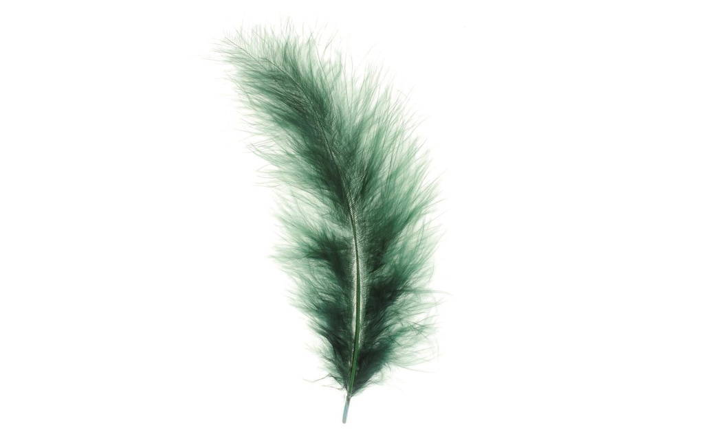 Glorex Plumes Marabu Vert foncé