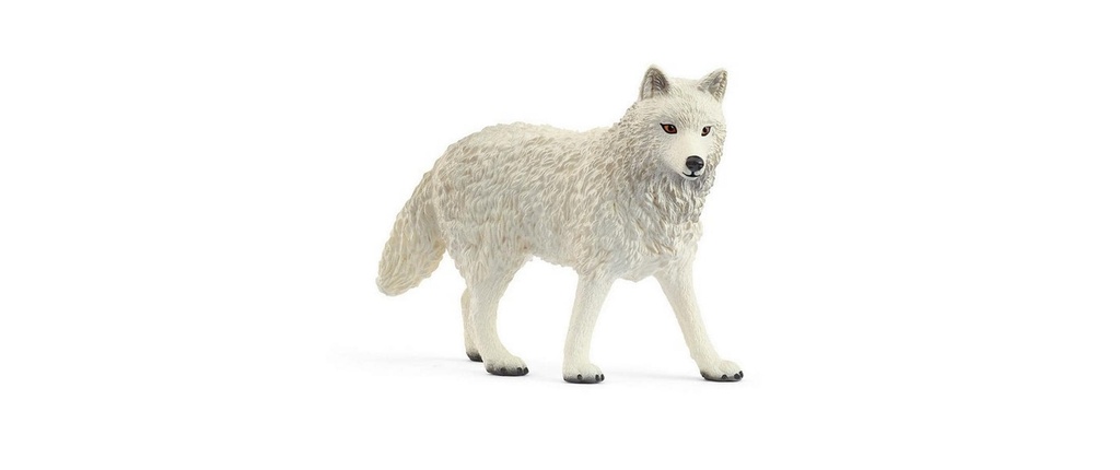 Schleich Figurine de jeu Wild Life Loup polaire