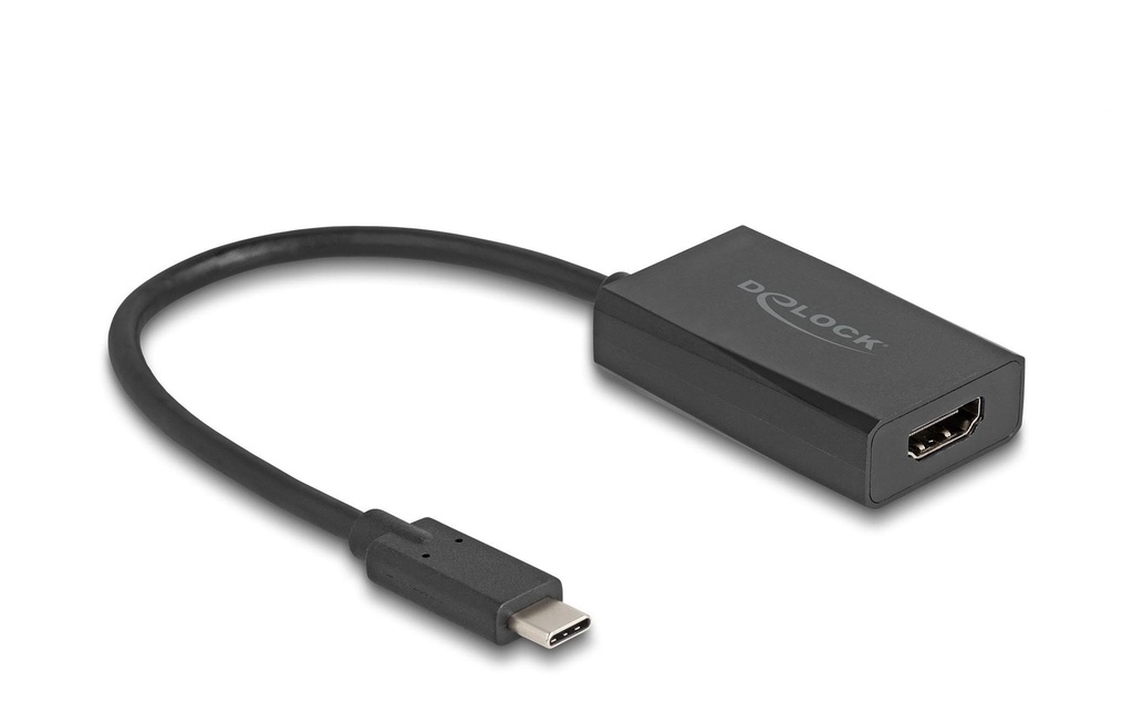 Delock Adaptateur 4K/60Hz avec PD 100 W USB type C - HDMI