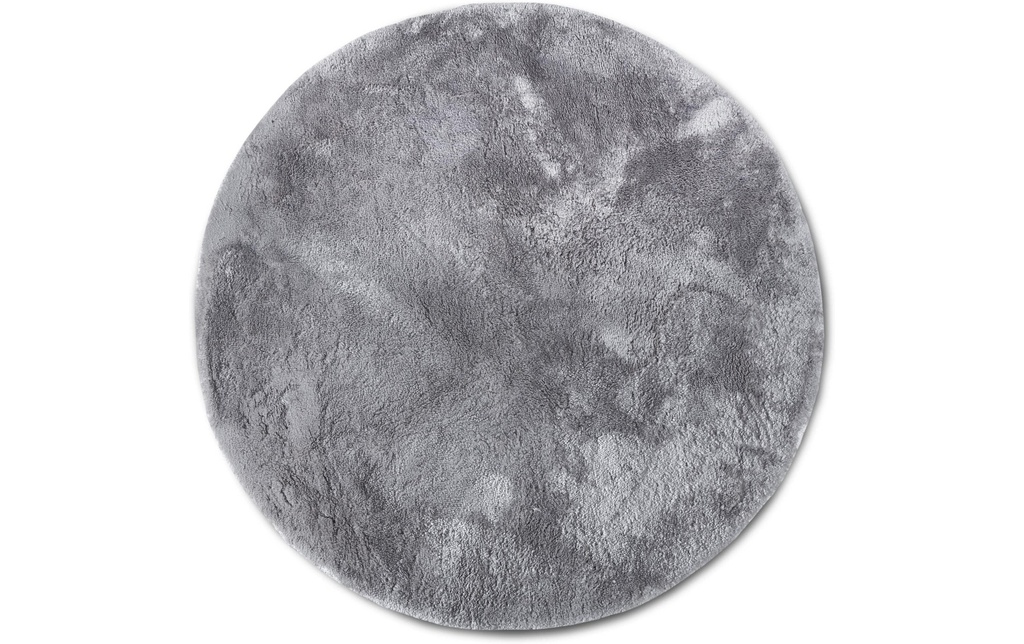 Elle Decoration Tapis Calida Ø 160 cm, argent