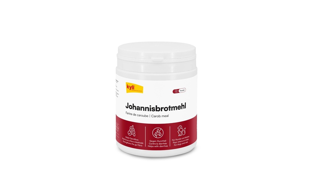 kyli Supplément alimentaire pour chiens Farine de caroube, 370 g