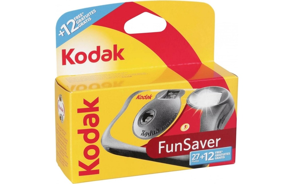 Kodak Appareil photo jetable FunSaver Camera 27+12