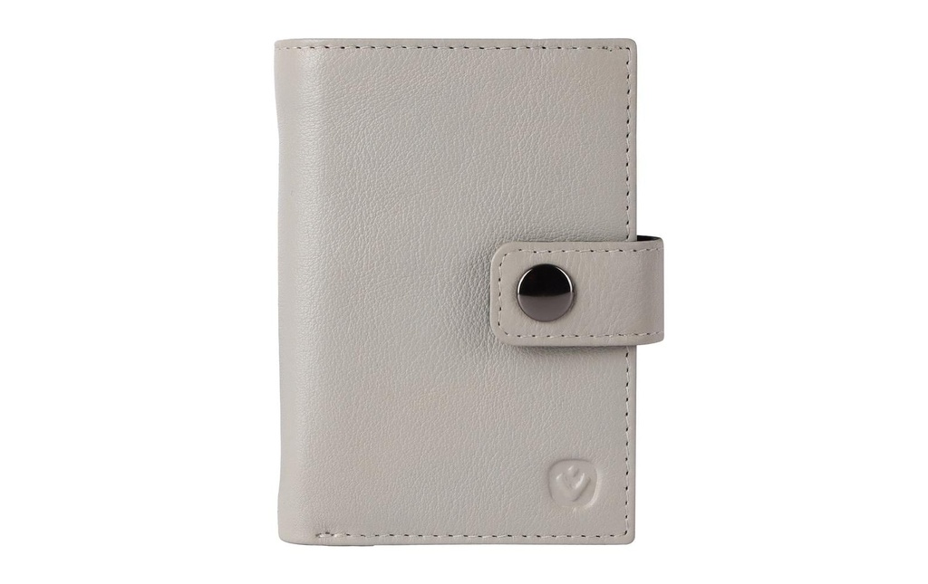 Valenta CardWallet Leather MagSafe Luxe Off White