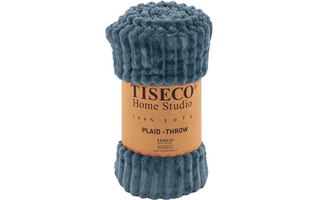 Tiseco Couverture Ribble 130 x 160 cm, Bleu