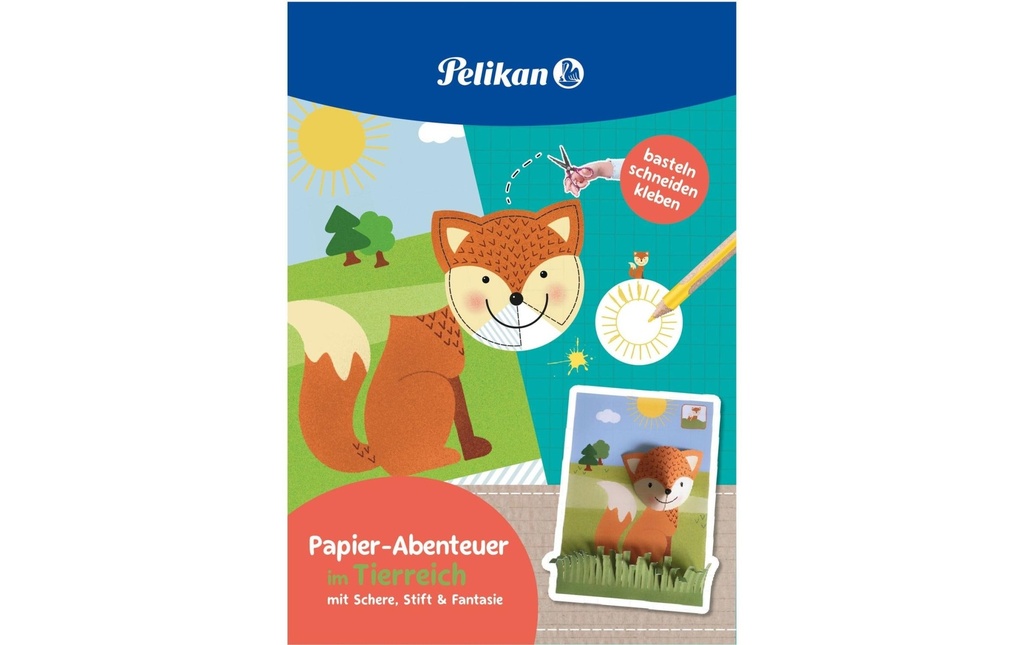 PELIKAN Livre de bric.Le règne animal (32 pces)