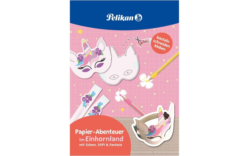 PELIKAN Livre de bricolage pays licorn (32 pces)
