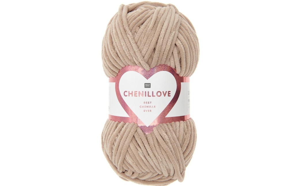Rico Design Laine Chenillove 100 g, Beige