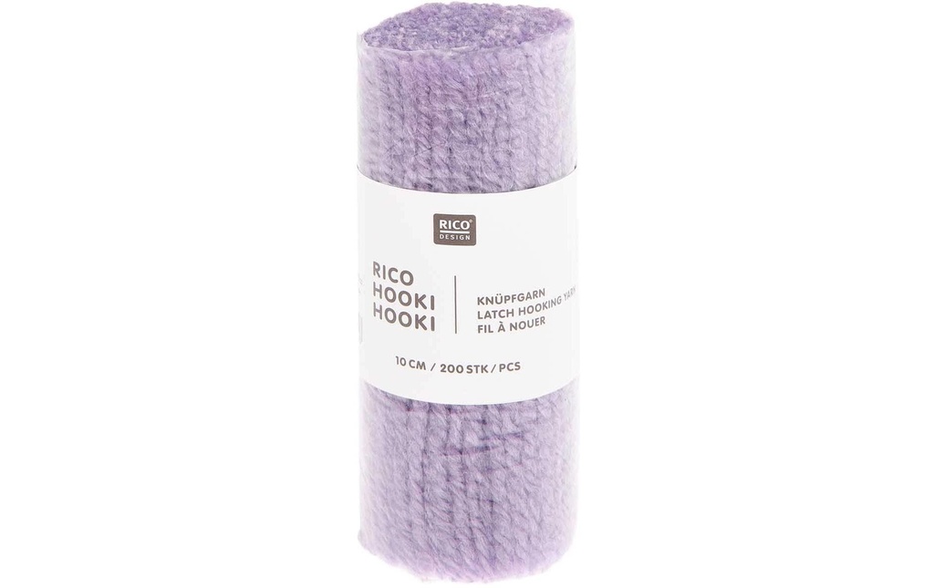 Rico Design Fil à nouer Hooki Lilas