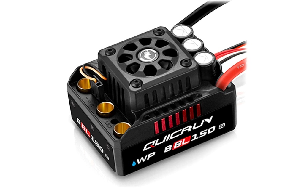 Hobbywing Régulateur Brushless QuicRun WP8BL150 G2 150A, 3-6S