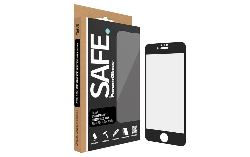 SAFE. Protection d’écran Case Friendly iPhone 6/6s/7/8/SE (2020/2022)