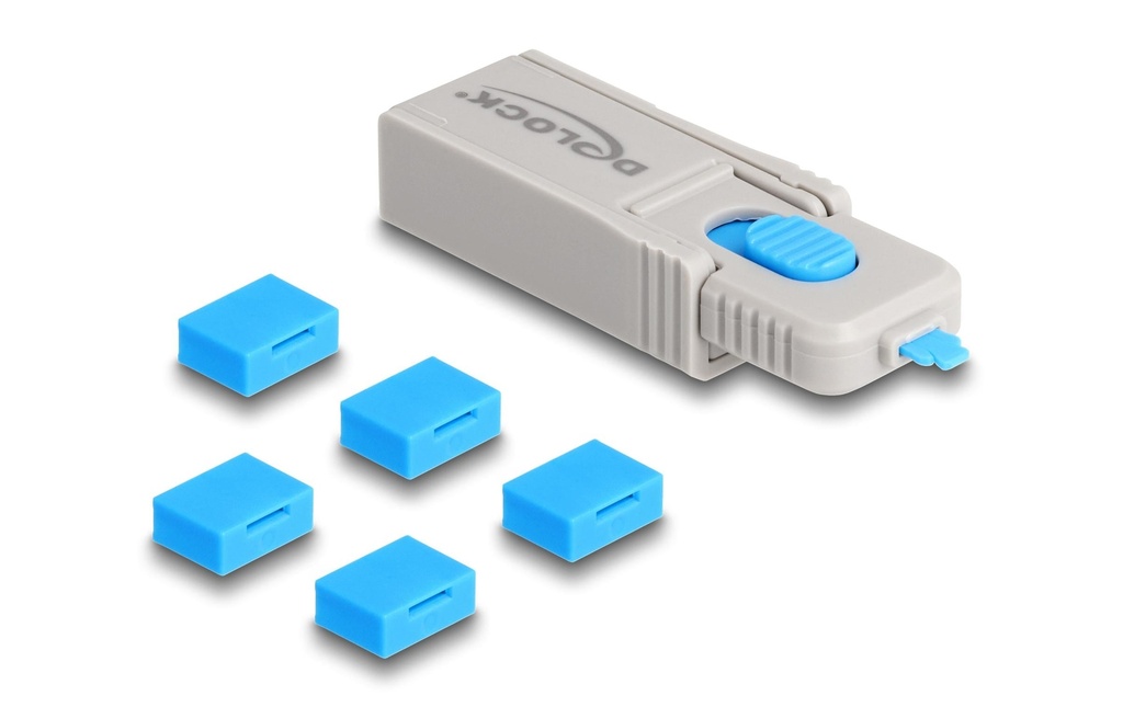 Delock USB Port Blocker Set Typ-A