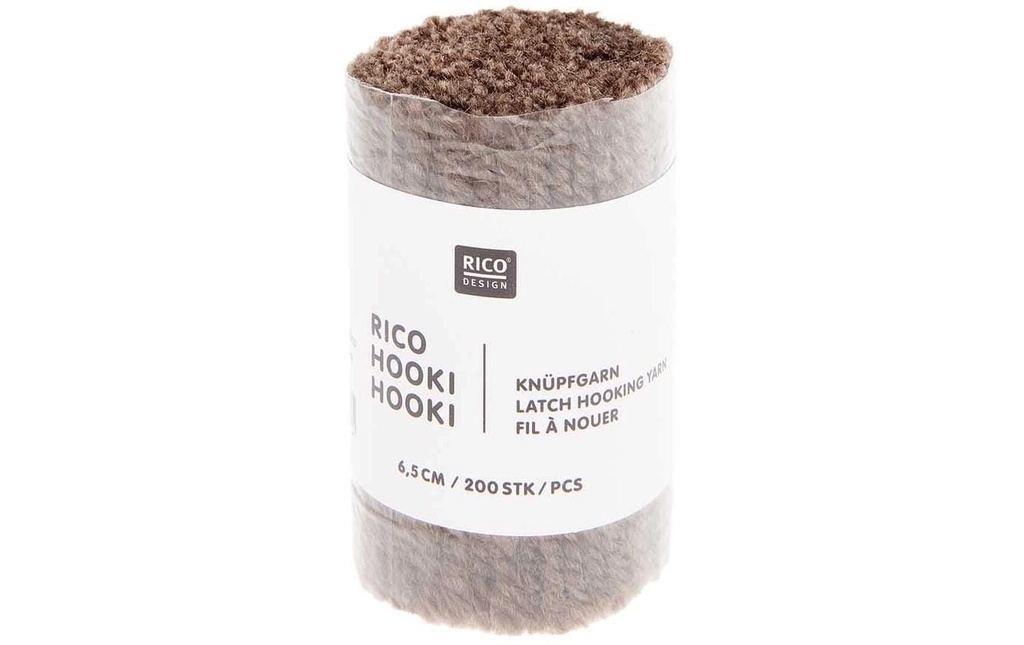 Rico Design Fil à nouer Hooki umbra