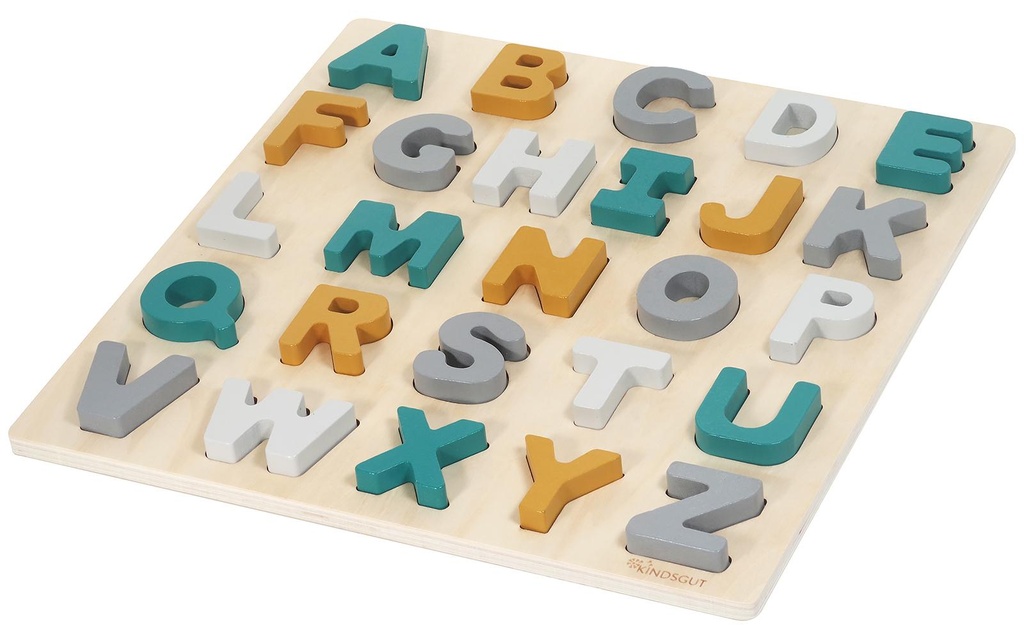 Kindsgut Puzzle en bois ABC-Puzzle Caspar