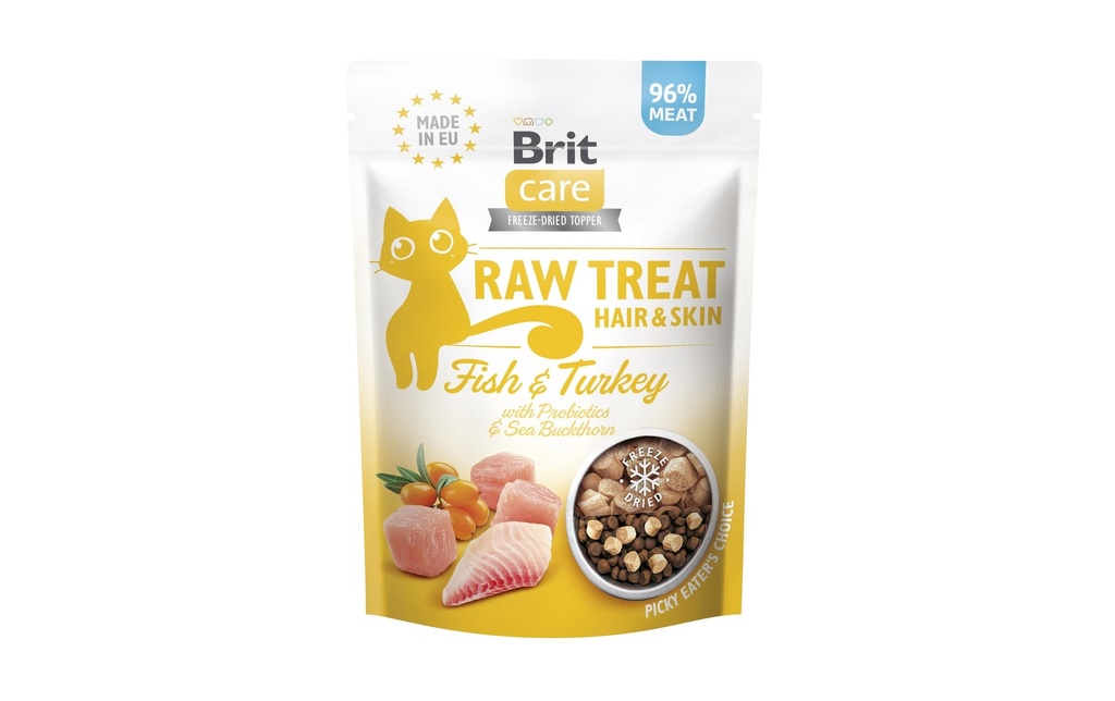 Brit Collation pour chat Care Hair and Skin, 40 g