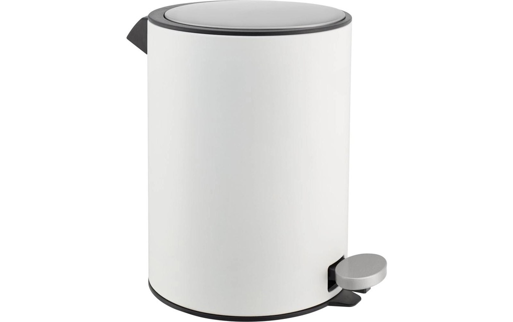 diaqua® Poubelle cosmétique Elegance 3 l, Blanc mat