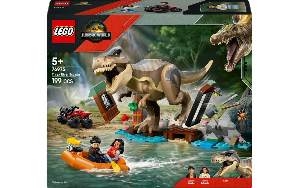 LEGO® Jurassic World Échapper au T.Rex