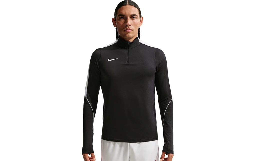 NIKE Haut de football Strike Dri-FIT Noir/Blanc, L