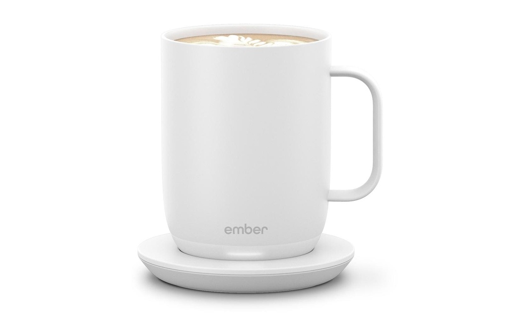 Ember Tasse de tempérage Mug 14oz 414 ml, Blanc