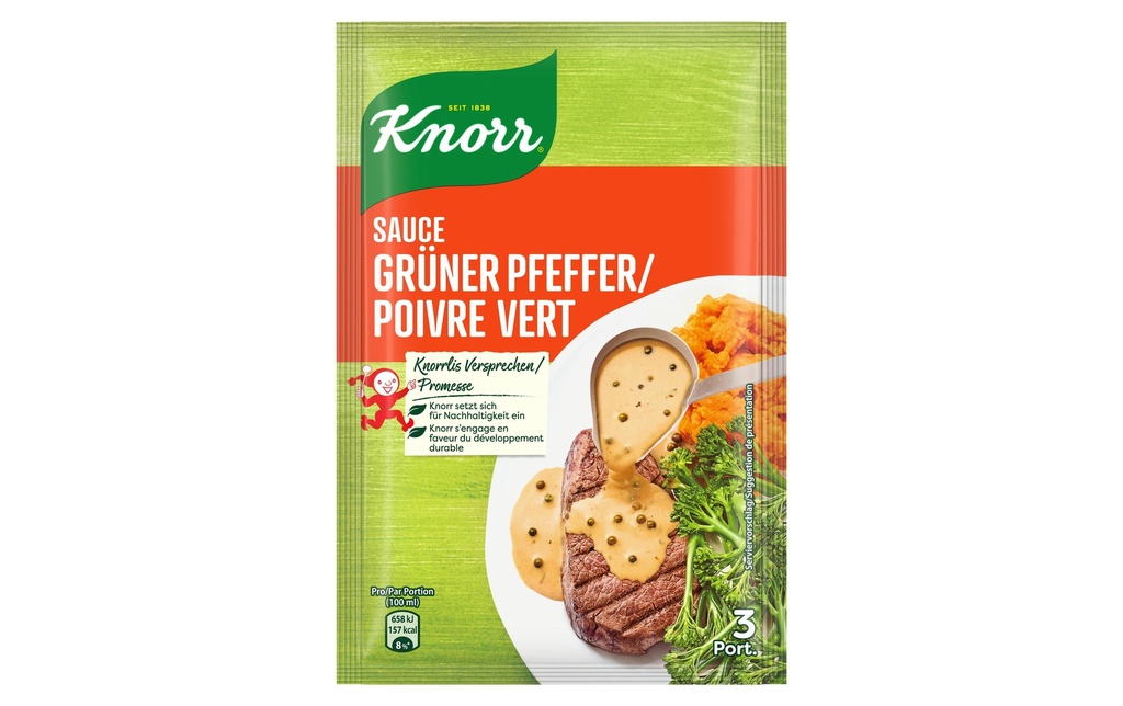Knorr Sauce aux poivre vert 44 g