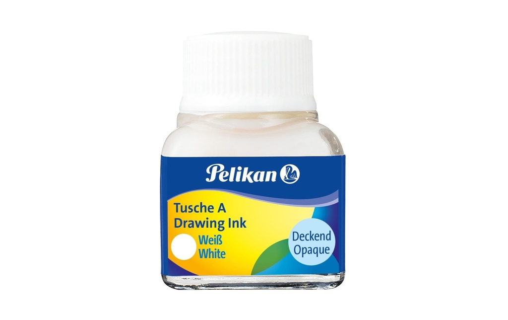 PELIKAN Encre de Chine blanc (10 pces)