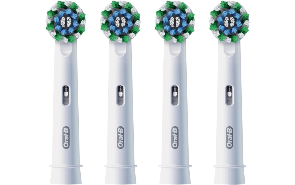 Oral-B Tête de brosse à dents Pro CrossAction 4 pièces