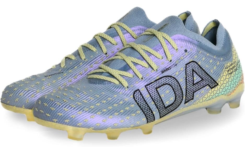 IDA Sports Chaussure de football Helia Pro FG/AG Bleu clair, 37